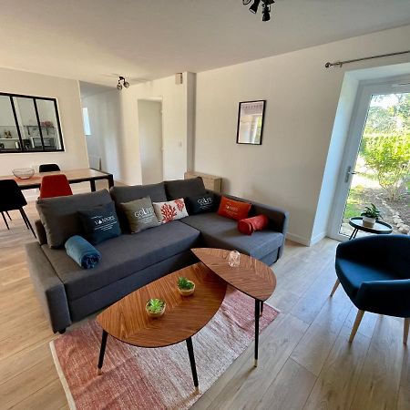 Longere Entre Terre Et Mer - Per Pradiguen Villa Theix Bagian luar foto